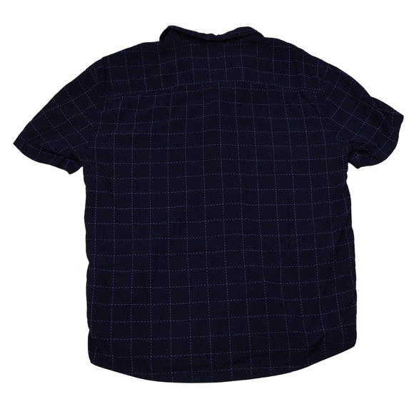 Scotch & Soda Amsterdam Couture Blue Windowpane Blouse Medium - Picture 2 of 11